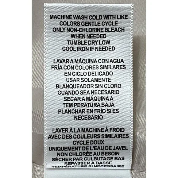 Lands' End Womens Quilted Hooded Jacket Tan Medium NWT Lightweight Full Zip - Picture 8 of 8